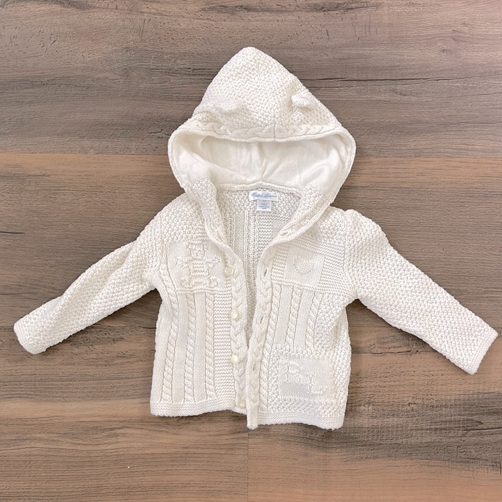 Ralph Lauren Bear Cardigan